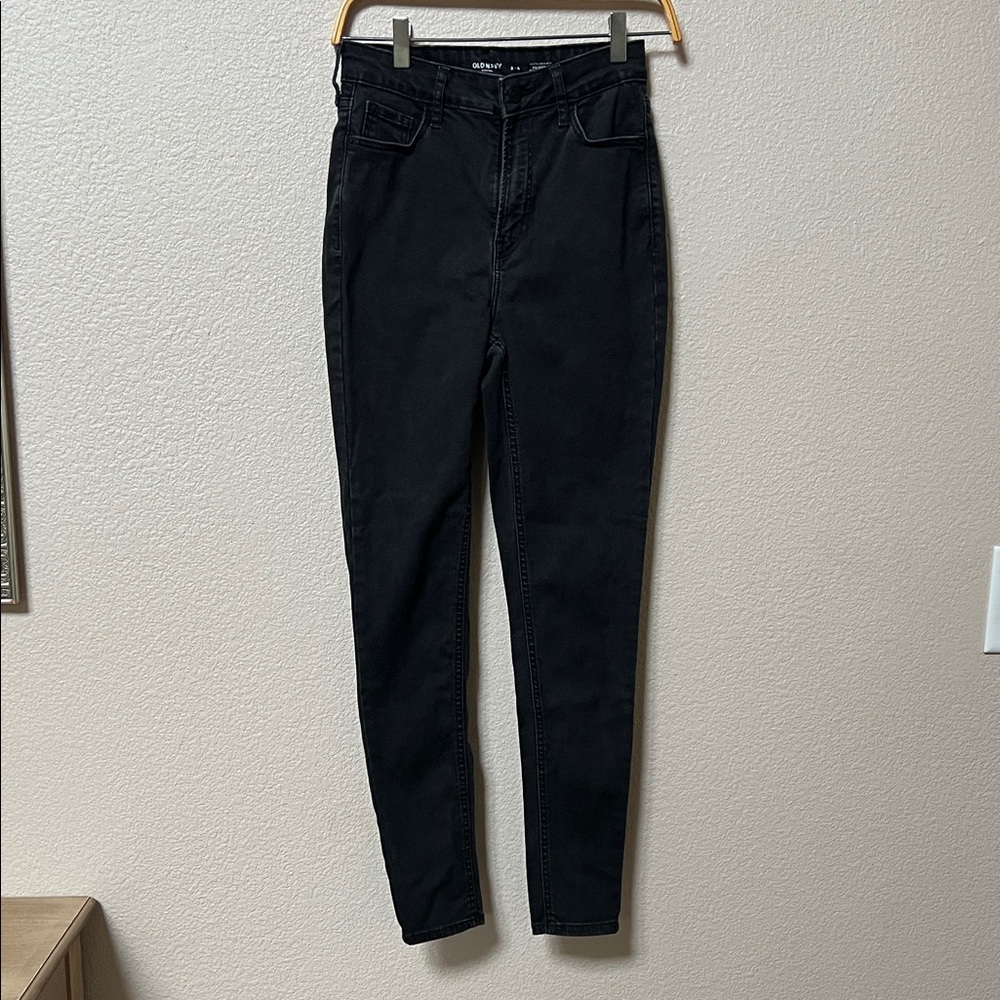 Old Navy Black High-Waisted Jeans